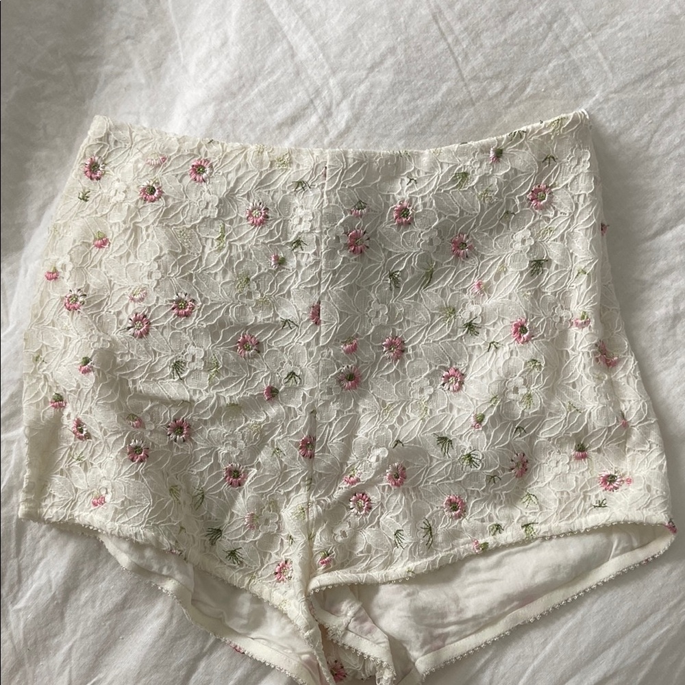 Floral Lace Women's Shorts